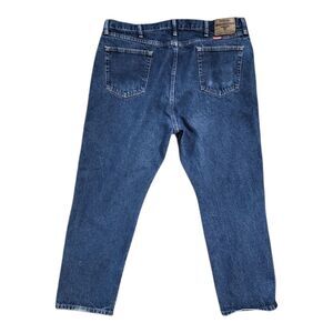 Wrangler Jeans Men's Size 44 X 30 Premium Quality Regular Fit Blue Wash Denim